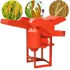 Multifunktionale kleine Haushaltsreis-Weizenkorn-Dreschmaschine für mehrere Kulturen, Hirse, Sojabohnen, Raps, Sorghum-Dreschmaschine