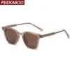 Sonnenbrille Peekaboo TR90 Polarisierte Sonnenbrille Männer Quadratisches Acetat Damen Sonnenbrille UV400 Niet Koreanischer Stil 2022 Hohe Qualität Heißer Verkauf YQ240120