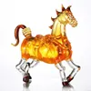 1Pcs Whiskeys Decanter Glass Horse Shape Brandy Bottle Creative for Car Men 240122