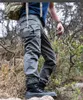Pantalones para hombres Otoño Invierno Táctico Elástico Trabajo al aire libre Fans militares Fuerzas especiales Impermeable Pierna recta Pantalón de entrenamiento