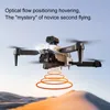 Drone quadcopter pliant LU200 avec double caméra, oscillation optique, survol, évitement des obstacles à 360 °, signal à distance de 2,4 g