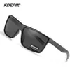 Sunglasses KDEAM Scratch Resistance Sunglasses Men Polarized 100% UV Protection Sun Glasses Integral Spring Hinges And Curved Temples KD029 YQ240120