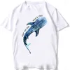 Мужские футболки Killer Whale Anatomy Biology Забавная футболка унисекс с коротким рукавом Летний пляж Стиль хип-хоп Белые повседневные футболки Топы Sea Life