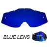 Outdoor Eyewear Motocross Glasses Replace Lens Offroad Motorbike ATV Motorcycle Goggles Color Lens Helmet Glasses Lens Accessories Spare Lens 240122