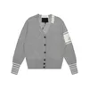 Designer Knitting Cardigan Winter Womens V-hals Sweatshirts Hoodies Ladies Cardigans