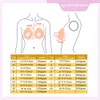 Kostymtillbehör Sticky Boobs, Fake Breast Silicone Adhesive 2sts Push Up Mastectomy Bra Nipple Cover Bikini Insert Swimsuit Big Tit Pad Pad