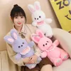 Poupées en Peluche Mignon 50 cm Lapin en Peluche Jouets Doux Beaux Animaux en Peluche Lapin poupées Saisir poupée pour Cadeau de Vacances d'anniversaire pour Enfants