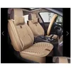 Coprisedili per auto Ers per berlina Suv Set in pelle resistente Cuscino a cinque posti Tappetino anteriore e posteriore Mti Design Drop Delivery Automobiles Mot Dhkck