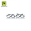 Supergs SGSB009 diamantsträng handgjorda och justerbar hiphop fina smycken kors smycken diamant charm armband