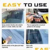 Car Cleaning Tools New Glass Oil Film Removing Paste With Sponge Brush Windshield Window Polishing Cleaner Cream Set Drop Delivery Aut Dh6Us