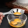 Séparateur de jaune d'œuf, filtre à blanc d'œuf, séparateur d'œufs en acier inoxydable 304, outils de cuisson de cuisine, utiliser des séparateurs d'œufs