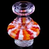 Mais novo estilo de dinheiro antigo padrão quartzo banger prego com tampa de carb giratório colorido e terp peals 10mm 14mm 18mm masculino feminino acessórios para fumar para vidro bong dab rig