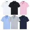 Klasyczny designerski koszulka polo Casual Hafdery T-shirt męskie koszulki Summer Lapel Business Man Mężczyzn Polo Fashion Man Women Animal Print Homme Li-2xl