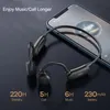 Écouteurs Remax casque à conduction osseuse écouteurs sans fil 5.0 casque de mouvement Bluetooth écouteurs stéréo à faible latence avec microphone