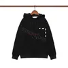 Men's Hoodies Sweatshirts Offs Hoodie High Quality and Women's Designers Back Printed Clothing Top Long Sleeve Pullover White Black Couple Sweater Tops 9ZBY