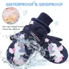 Winter Warme Baby Kinder Handschuhe Wasserdicht Winddicht Dicke Plüsch Handschuhe Cartoon Thermo Gepolsterte Fäustling für 2-10Y Kinder 240118