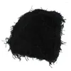 Berets Hip Hop Funny Balaclava Beanie Autumn Winter Fur Furry Grassy Skull Cap Unisex Distressed Knitted Ski Mask Hat