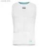 Camisetas para hombres Esquí Base Layers Hombres Ciclismo Capa Chaleco Sin mangas Secado rápido Running MTB para y WomenH24122