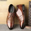 Oxford patentowe buty skórzane mężczyźni włoskie mężczyźni sukienka buty projektantów dla mężczyzn zapatillas hombre 240118