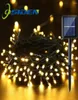 Strängar LED strängljus sollampa 8mode 5m 7m 12m 22 m sagor Garlands trädgård julgran bröllopsdekor för utomhus holid1529789