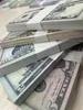 Copie d'argent réel 1:2 taille en gros Prop USA Dollars fête pour enfant fournitures faux film billet de banque papier nouveauté jouets Lvroj