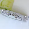 2024 Choucong Moissanit Diamant Tennis Armband Original 100% s925 Sterling Silber 18k Weißgold Armbänder für Frauen Mann Geschenk nie verblassen