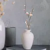 Dekoratif Çiçekler Sahte Wintersweet Uzun Kök Masa Merkez Parçası Sahte Plum Blossom Buket Ofis Düğün Bahçesi Yatak Odası Dekor