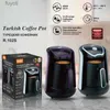 Coffee Makers 2023 New Semi-automatic Coffee Machine 500ml Portable Heating Insulation Coffee Capsule Multifunctional Cappuccino Coffee Pot YQ240122