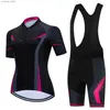 Tute da uomo Maglia da ciclismo Set Mountain Bike Set femminile Donna Abbigliamento sportivo Abbigliamento economico all'ingrosso Abbigliamento donna Pantaloncini da donna H24122