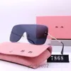 miui sunglasses Designer Mui Sunglasses Cycle Fashion Sports Polarize Miui Sunglass Mens Womans Summer Vintage Driving Beach Purple Rimless Square Sun Glasses 432