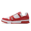 Hommes Sneaker Designer Virgil Trainer Chaussures Casual Bas Cuir De Veau Abloh Blanc Noir Rouge Rose Blanc Superpositions Plate-forme En Plein Air Femmes Baskets Taille 36-45