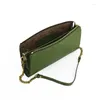 Sacos de noite Senhora Moda Namoro Pacote Genuíno Couro Retro Feminino Cadeia Axila Celular Pacote Mensageiro Crossbody Bag Bolsa de Ombro