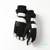 Designer-Handschuhe für den Außenbereich, warme Touchscreen-Handschuhe, Herren- und Damen-Winterverdickung und Fleece, winddicht, wasserdicht, rutschfest und kalte Fahrhandschuhe, Geschenk