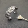 Kabelarmbänder Reihe Luxusarmband Armreif Designer Manschettenschmuck Frau Frauen Rundes Trennungsarmband Schnalle 925 Sterling Silber 18 Karat vergoldet Logo