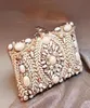 Luxury Nude Bridal Hand Bags Celebrity Inspireed Evening Bags Acrylic Night Party Handbags Large Bead Rhinestone Crystal Clutches 8870164