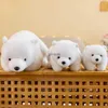 Plush Dolls Home Bedroom Children's Gift Cute Polar Bear Doll Soft Prone Animal Bear Plush Toy Aquarium Doll Super Cute Doll Baby