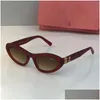 Sonnenbrille Cat Eye Mui Luxus Designer Brille Party Appeal Damen einfach und modisch Hohe Qualität für Frauen Drop Lieferung Mode Otbut