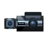 Автомобильный видеорегистратор Автомобильные видеорегистраторы с 3 объективами Dash Cam Hd 1440P Видеорегистратор Wi-Fi Gps Видеорегистраторы ночного видения Loop Black Box Way с G-сенсором A6 Drop De Dhgdd