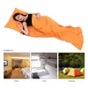 Tomshoo 70*210CM Portable Sleeping Bag Outdoor Travel Camping Hiking Polyester Pongee Healthy Sleeping Bag Liner with Pillowcase 240119