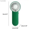 Electric Fans Portable Mini Handheld Fan 2st Aabattery Powered For Home and Travel Camping Fans Summer Cooler Gift Multicolorl240122