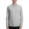 Men's Polos White Faith Cross Long Sleeve T-Shirts Sweat Shirt Plain T-shirt Mens Funny T Shirts