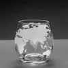 Whisky Glass Set Crystal Globe Liquor Carafe för Whisky Vodka Sailboat i Decanter med färdiga trästativ Bar Tools Cup 240122