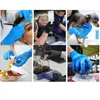 Gants en Nitrile vinyle rose 100 pièces | De qualité alimentaire, imperméables, sans allergie, jetables pour femmes et filles, sécurité au travail, nettoyage ménager 240108 240118