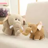 플러시 인형 20/25/35cm 귀여운 통통한 히포 히포 히포 코끼리 장난감 장난감 소프트 플러시 카와이 박제 동물 인형 방 장식 아이 생일 선물