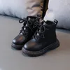 Botas para niños, moda, impermeables, antideslizantes, zapatillas de deporte para bebés, zapatos casuales de otoño para caminar al aire libre