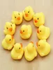 New Classical 10PcsSet Rubber Duck Duckie Baby Shower Water toys for baby kids children Birthday Favors Gift toy 4627261