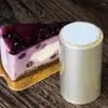 ベーキング型ムースケーキエッジリング透明サラウンドハードペットデザートDIYツール
