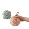 Accessori per strumenti da bagno Loofah Sponge Ball Rose Flower 70G Spugne esfolianti per il corpo Spugne Pouf Mesh Puff Pulizia per uomo Donna Bagno Dhxuh