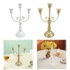 Candle Holders Metal Candelabra Simple Candlestick Holder For Festivals Events Thanksgiving