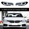 Biltillbehör Dagsljus Dynamisk streamer Turn Signalindikator för BMW G30 G38 525i 530i LED-strålkastarenhet 18-21